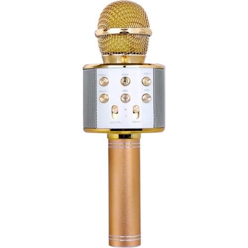 Wireless Microphone Bluetooth микрофон Karaoke Microphone Professiona Speaker Handheld Microfone Player Singing Recorder Mic