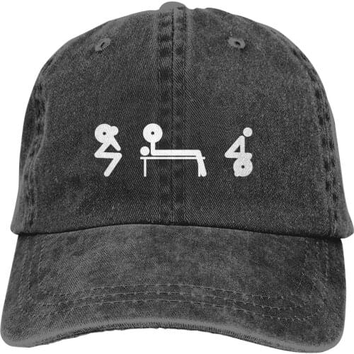 Adjustable Solid Color Baseball Cap Squat Bench Deadlift Washed Cotton Bodybuilding Ripped Muscle Training Sports Woman Hat