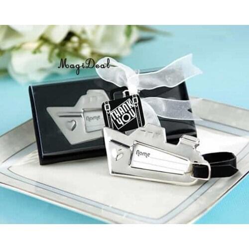 MagiDeal New Arrival Love Cruises Wedding Party Favor Gift Luggage Tag Label for Anniversary Birthday Baby Shower Occasion Decor