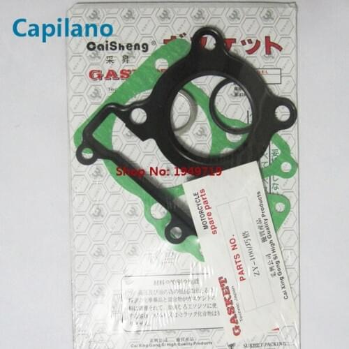 Motorcycle JOG100 ZY100 cylinder block engine block gasket for Yamaha 100cc JOG ZY 100 engine seal parts with muffler gasket