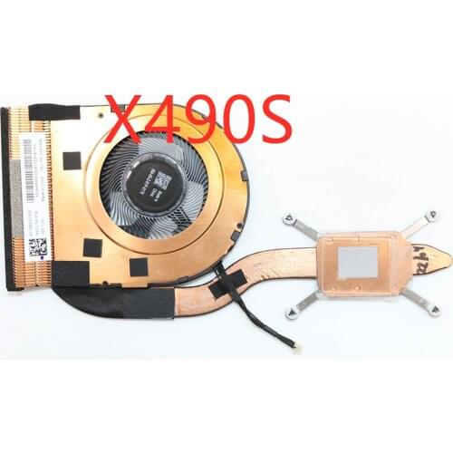 New original Laotop cpu cooler for Lenovo T490S 01AY994 01AY995 radiator