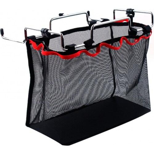 Outdoor Camping Portable Storage Grid Picnic Table Rack Barbecue Stand Waterproof Oxford Net Bag Outdoor Picnic Accessories
