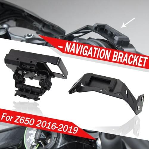 NEW 15-26cm Phone Stand Holder For Kawasaki Z650 Z 650 Motorcycle GPS Navigation Frame Mobile Phone Mount Bracket 2016-2019 2018