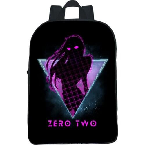Darling In The Franxx Backpack Children Bag Kindergarten Cartoon Bookbag Boy Girl Bags Anime ZERO TWO Backpacks Kids Rucksack