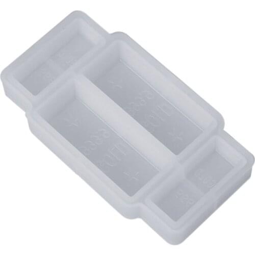 Silicone Mold DIY 3D Gold Bar Funny Birthday Cake Fondant Decoration Realistic Simulation Epoxy Resin Crafts Jewelry Making