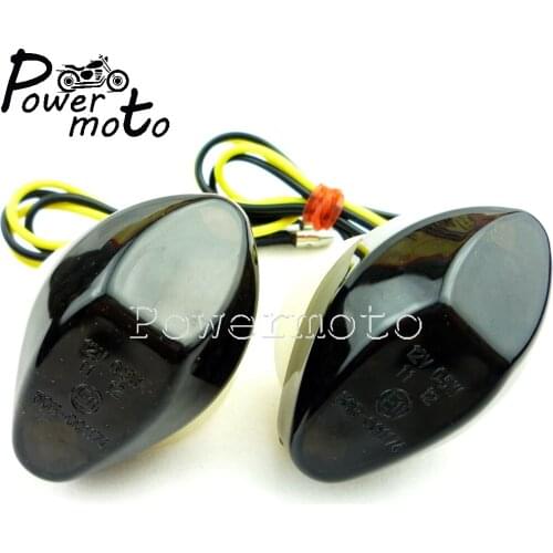 LED E-Mark E11 Smoke Turn Signal Indicator Light Front Side Flasher For Honda CBR 1000RR 600RR 900RR Hornet 600 900 F3/F4/F4i