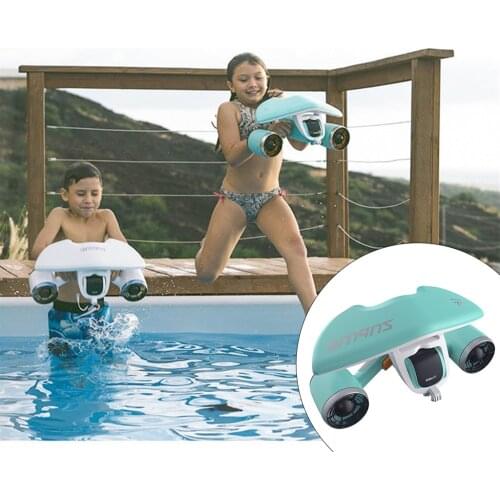 Sea Waterproof Electric Underwater Scooter Dual Motors Diving Propeller Swimming Pool Scooter Diving Equipments
