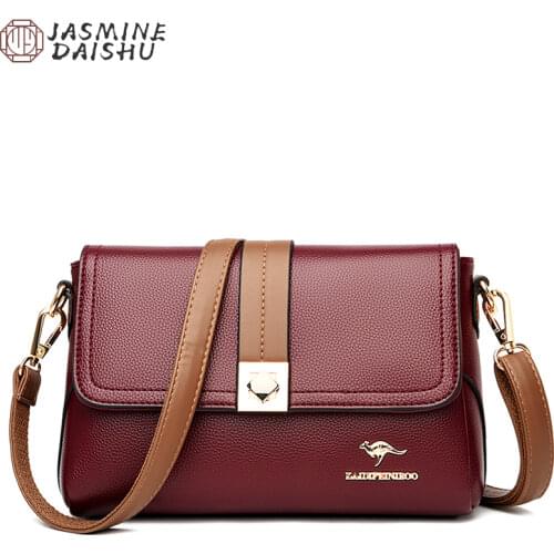 New 5 Color Fashion Pretty Purse For Women High Quality Leather Messenger Bags Luxury Ladies Designer Brand Crossbody Bags 2021