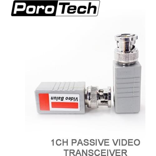 202N 100pcs/50pairs BNC Video Passive Balun to UTP Connector CCTV camera Transceiver New