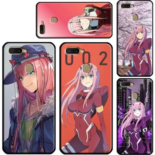 Zero Two Darling in the FranXX Anime For OPPO A5S A3S A83 A1K A52 A72 A31 A53 A9 A5 2020 Find X3 Pro F5 F7 A15 A91 Case Cover
