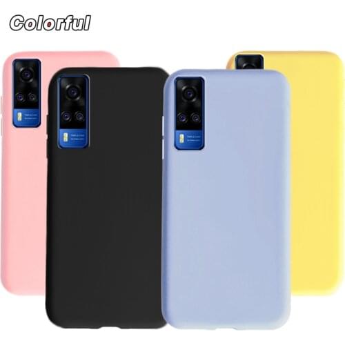 For Vivo Case Y51 2020 Back Cover For Vivo Y51A Y31 2021 Candy Silicon Slim Phone Case For VIVO Y51 V2030 Y 51 VIVOY51 Case 6.58