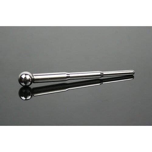 Erotic Toys Male Stainless Steel Metal Ball Male Catheter Urethral Probe Urethral Plunger Medical Sex Toy For Man Sex Products