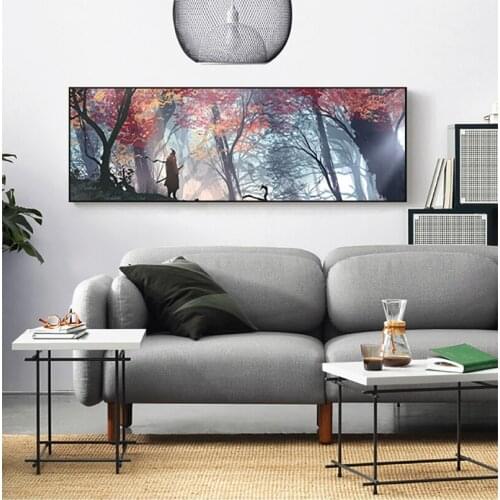 Large Size Game Poster Wall Decor Painting SEKIRO Shadows Die Twice Picture Video Games Art Painting Wall Canvas poster