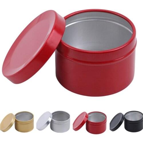Creative Mini Tea Caddy Metal Storage Boxes Sealed Coffee Powder Cans Travel Portable Flower Tea Packaging Tin Containers
