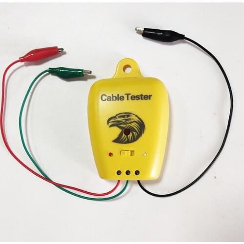 Floor heating cable tester, alarm used for heating cable short circuit or open circuit testing