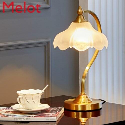 Desk Lamp Bedroom Living Room Girl Desk Cozy and Romantic Bedside Lamp Art