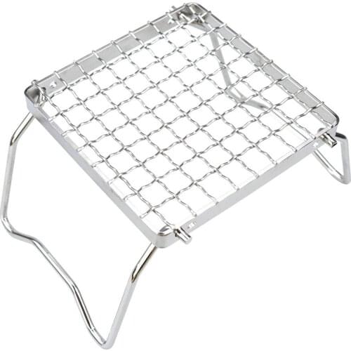 Outdoor Camping Burner Stand Portable Folding Burner Stove Stand Bracket Holder Picnic BBQ Grill Cooking Accessories