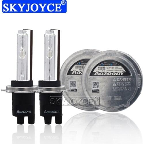 SKYJOYCE AC 35W Aozoom Canbus HID Ballast With Aozoom Xenon HID Lamp Bulbs 5500K H1 H7 H8 H11 D2H Error Free Canbus Xenon Kit