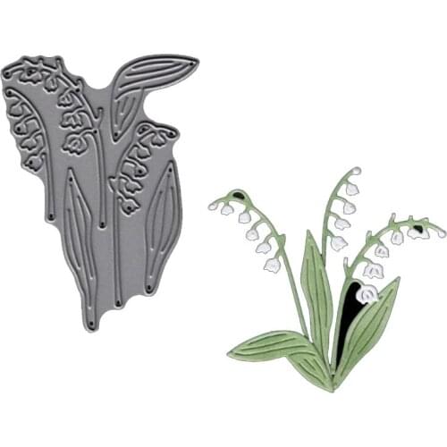 Weeds Flowers Die Metal Cutting Dies Stencil for DIY Scrapbooking Album Embossing Paper Cards Decorative Craft Die Template