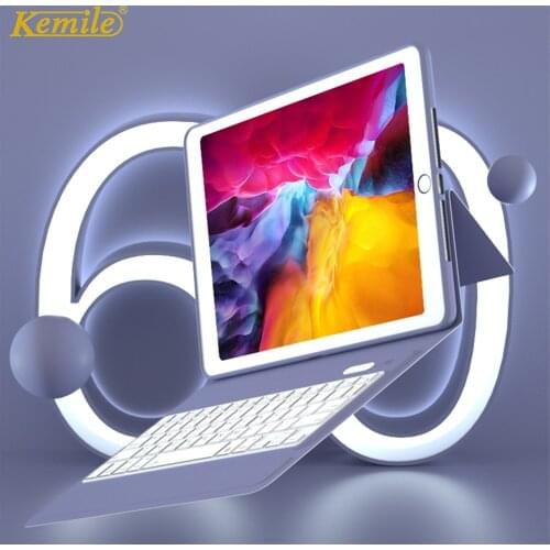 Ultra-thin Keyboard Case for iPad Pro 11 2021 2020 Air 4 10.9 Air 3 10.5 Pro 10.5 7th 8th 10.2 2020 Cover keypad W Pencil holder