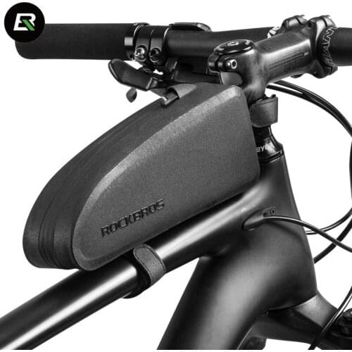 Rockbros Bicycle Bag Waterproof Mountain Road Bike Bag Large Capacity Cycling Top Frame Tube Bag Cycle Pannier Bike Accessories