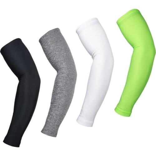 Cycling Arm Sleeves Sun UV Protection Bicycle Arm Warmers Ciclismo Bicicleta for Running M L XL 4 Colors