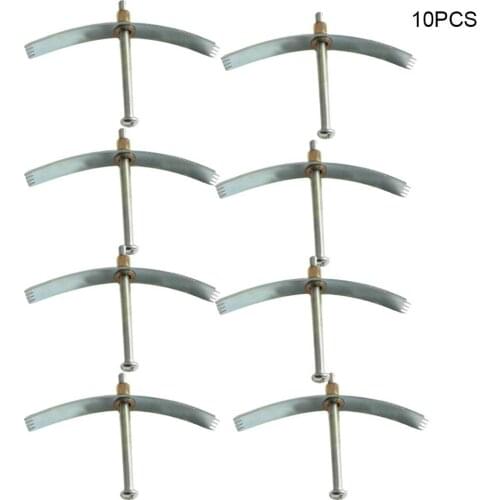 10pcs Switch Socket Screw Hook 86 Type Cassette Repair Screw Manganese Steel Replacement Old Junction Box Repair