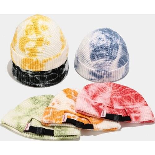 2021 Winter Hats Skull Cap for Women Unisex Hip Hop Cap Fashion Hats Knitted Stretchy Design Short Cap Mens Decor Accessory