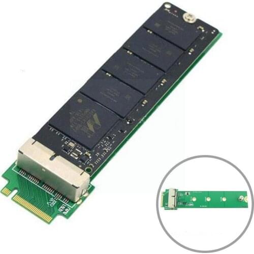 12+16 Pin SSD to M.2 NGFF PCI-e Adapter Converter For Apple Air A1466 A1465 SSD MacBook 2013-2015 Pro Y0A3