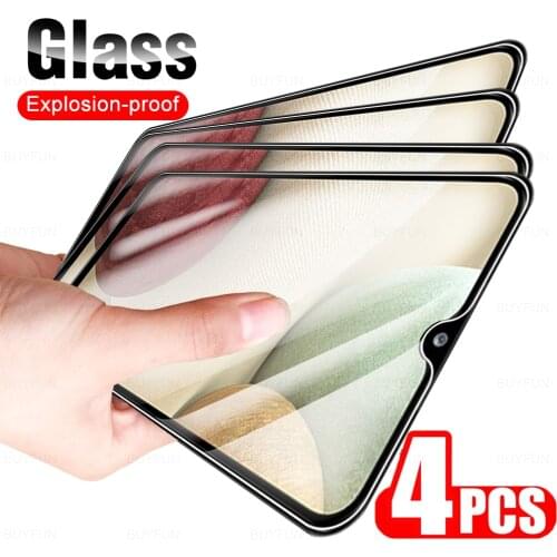 4Pcs Tempered Glass For Samsung Galaxy A20e A10e A20 A12 A11 S A750 Core On Samsun A 20 12 10 11 750 Protective HD Screen Film