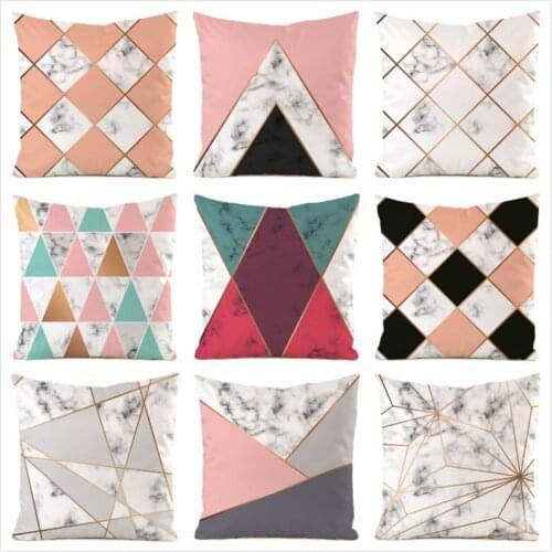 45cm*45cm Colorful Flower Inimitated Silk Fabric Throw Pillow Covers Couch Cushion Cover Home Decorative Pillows Pillow Case