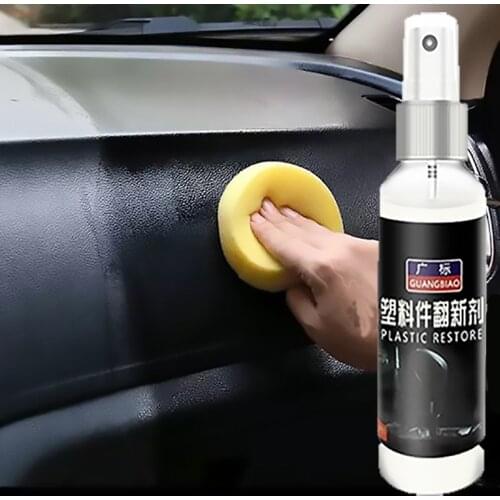 Automotive Interior Maintenance Plastic Parts Retreading Agent Car Maintenance Wax Leather Instrument Agent Leather Cleaner