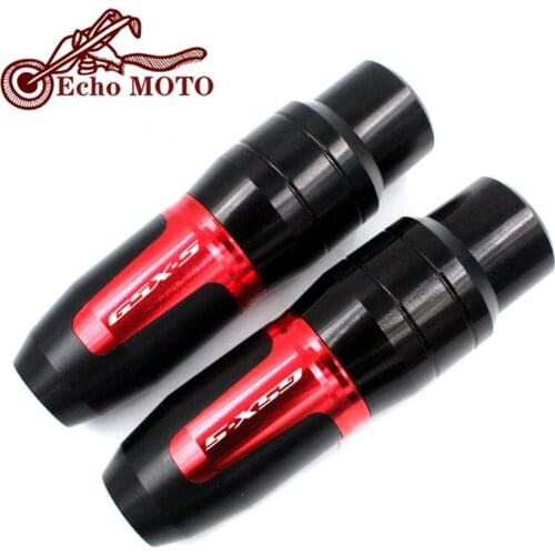 For SUZUKI GSX-S1000 GSX-S1000F GSXS1000 GSXS 1000 Motorcycle CNC Frame Crash Pads Exhaust Sliders Crash Protector With logo