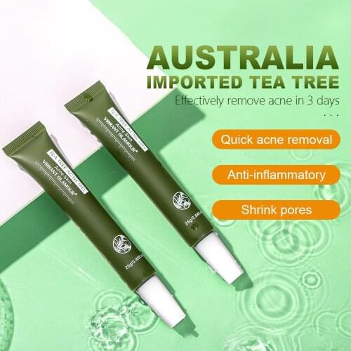 25ml Effectively Tea Tree Acne Removing Gel Anti-acne Moisturizing Oil Control Exfoliating Deep Cleaning Remove Acne In 3 Days