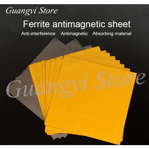 2pcs Anti-magnetic Material of Ferrite Sheet for Access Control Integrative Machine NFC Anti-interference Shielding IDIC Card