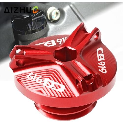 Motorcycle Engine Oil Filler Cup Cap Oil Filler Cap Plug Cover For HONDA CB919 CB900F HORNET CB 919 2001-2008 2007 2006 2005