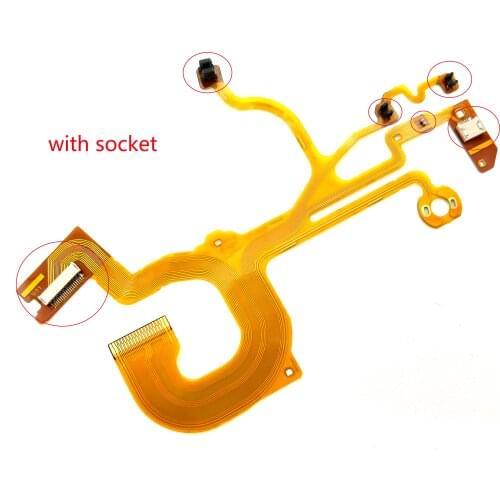 New DSC-HX50 flex with Socket Digital Camera Repair Parts for Sony Cyber-Shot HX50 Lens big flex chip