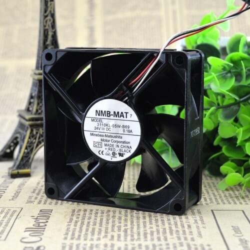 FOR 3110KL-05W-B69 brand-new original fan of 8025DC24V axial-flow radiator in Japan