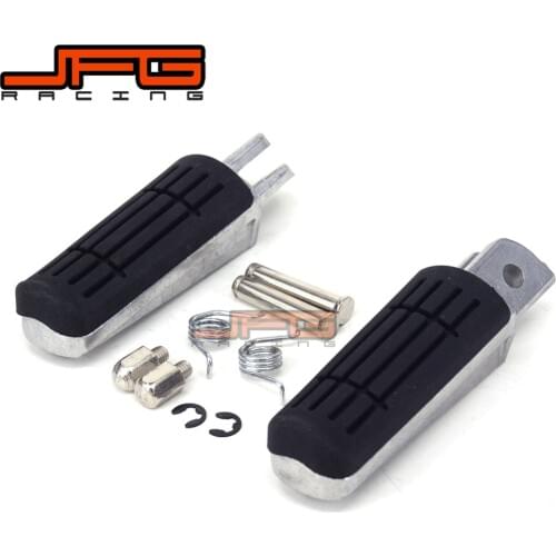 Footrest Front Foot Pegs For YAMAHA TDR125 FZ6 FZR600 FZS600 XJ600 YZF600 MT03 TDM900 XJ900 YZF1000 BT1100 FJR1300 Motorcycle