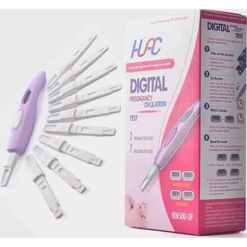 Advanced Digital Ovulation Test Predictor Kit featuring Advanced Ovulation Tests with digital results 10 ovulation tests