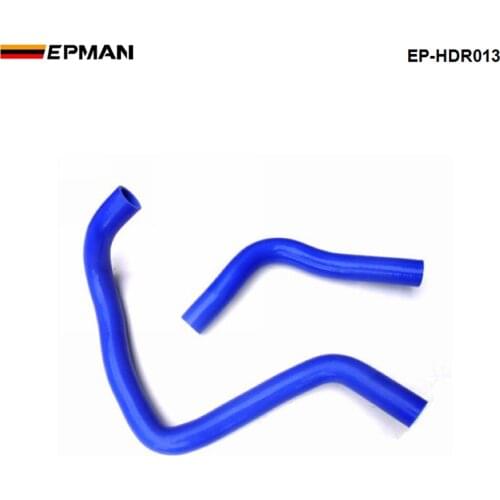 Silicone Intercooler Turbo Radiator Hose Kit High Temp Piping For Honda Civic EK9 Type-R B16 95-00 (2pcs) EP-HDR013