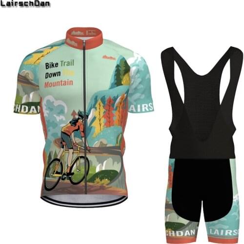SPTGRVO 2021 Team Cycling Clothing Ropa Ciclismo Hombre Summer Short Sleeve Cycle Wear MTB Bike Uniforme mountainbike clothing