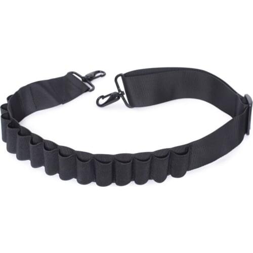 Tactical-Airsoft Hunting Bags Gun-Sling Rifle-Bullets Strap Ammo Holder Sling Strap Cartridge Hunting 15 Rounds Strap