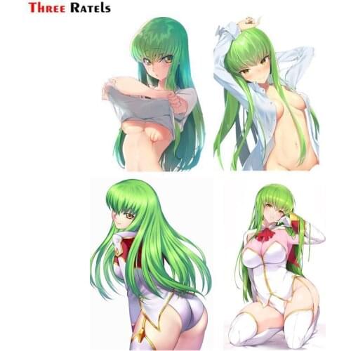 Three Ratels FC936 CC Code Geass Anime Girl Car Decoration Sticker Wallpaper Decal