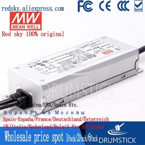 Special Deal MEAN WELL ELG-75-24B-3Y 24V 3.15A meanwell ELG-75 24V 75.6W Single Output LED Driver Power Supply B type