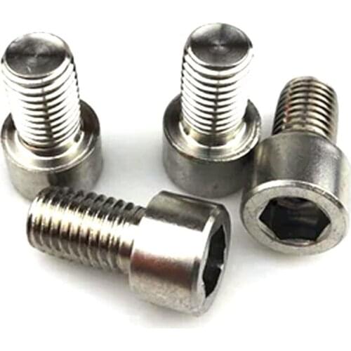 1pcs M12 titanium alloy bolts screw inner hexagon round head bolt screws 10mm~100mm length