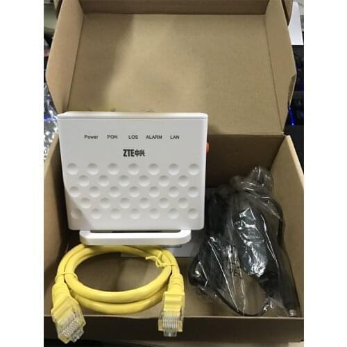 ZTE ZXA10 F401 EPON with 1GE Ethernet Port English Firmware F401 EPON 1GE ONU ONT Single Lan Port FTTH Fiber Optical Terminal