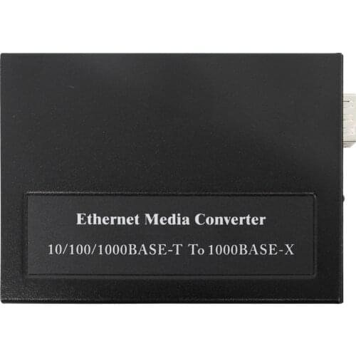 100Base-FX / 1000Base-X SELF-ADAPTION Ethernet Media Converte