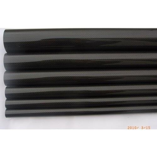 3K Carbon Fiber Tube 6*4*500mm 6mm Tube for RC Airplane Aerobatics / Kite Rod