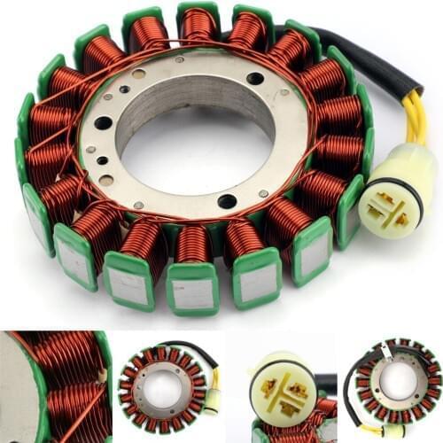 Areyourshop Motorcycle Outboard Stator Battery Charging Coil 18 Poles For Suzuki DF60 DF70 1998-2009 Motrbike Accessories